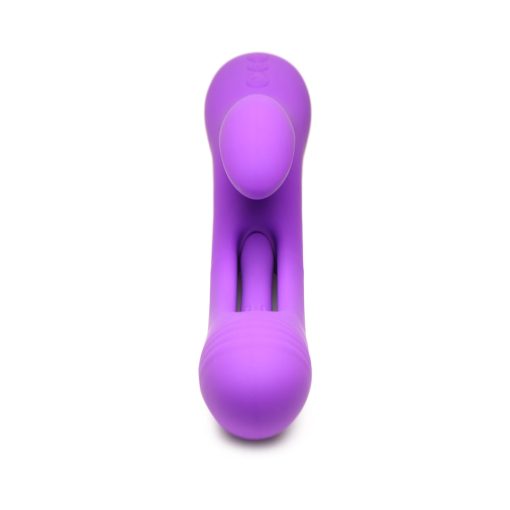 Flickers Tri-Flick Flicking Silicone Rabbit Vibrator - Image 5