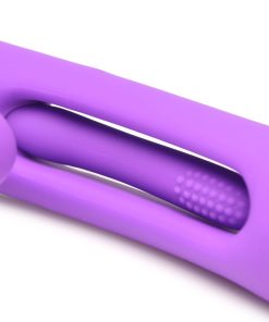 Flickers Tri-Flick Flicking Silicone Rabbit Vibrator