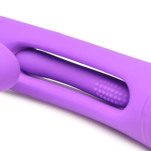 Flickers Tri-Flick Flicking Silicone Rabbit Vibrator - Image 6