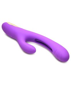 Flickers Tri-Flick Flicking Silicone Rabbit Vibrator