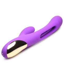 Flickers Tri-Flick Flicking Silicone Rabbit Vibrator