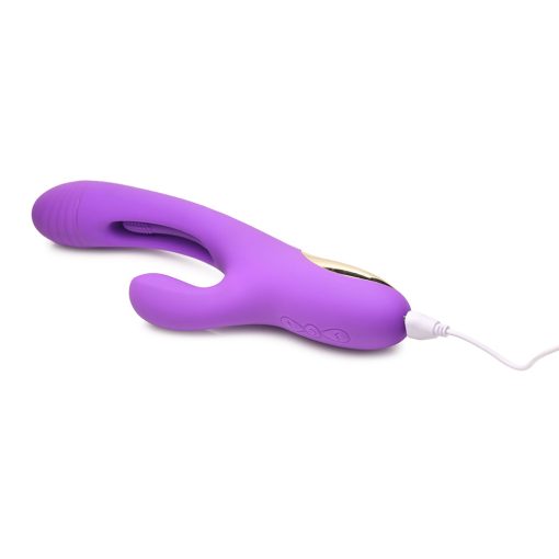 Flickers Tri-Flick Flicking Silicone Rabbit Vibrator - Image 9
