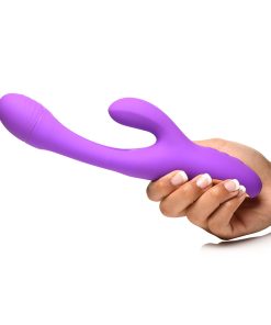 Flickers Tri-Flick Flicking Silicone Rabbit Vibrator
