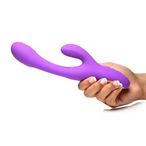Flickers Tri-Flick Flicking Silicone Rabbit Vibrator - Image 11