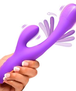 Flickers Tri-Flick Flicking Silicone Rabbit Vibrator