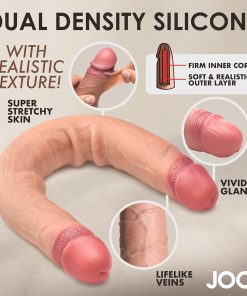 Jock Real Skin 15.75 In. Double Dildo Medium