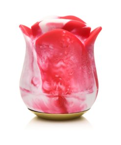 Lickgasm Kissing & Vibrating Rose Clitoral Stimulator Swirl