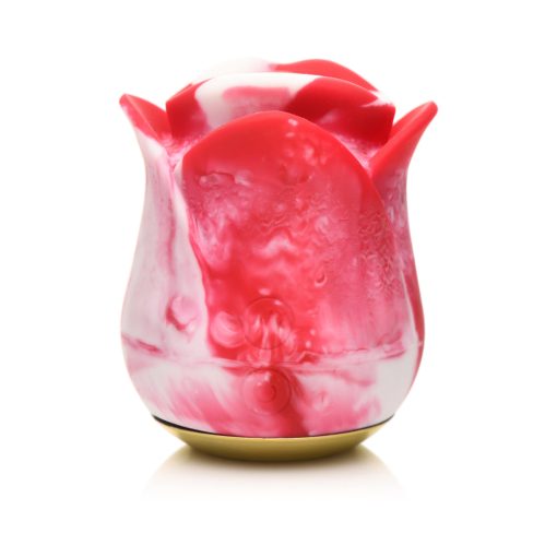 Lickgasm Kissing & Vibrating Rose Clitoral Stimulator Swirl - Image 2