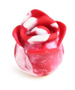 Lickgasm Kissing & Vibrating Rose Clitoral Stimulator Swirl