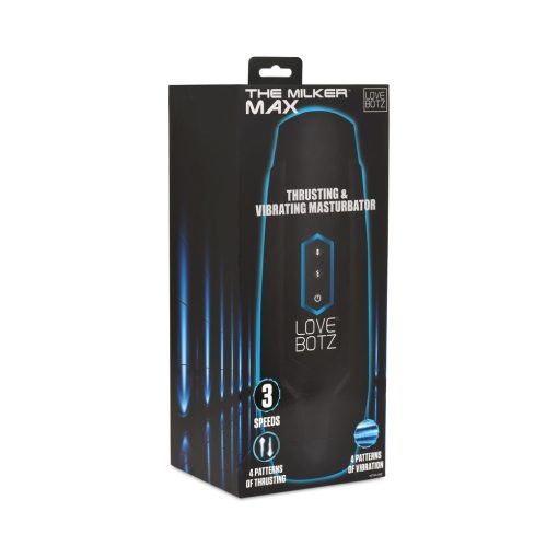 Lovebotz The Milker Max 14X Thrusting & Vibrating Masturbator