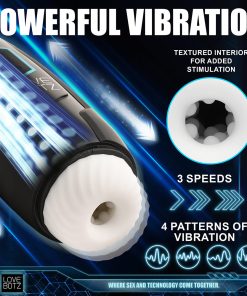 Lovebotz The Milker Max 14X Thrusting & Vibrating Masturbator
