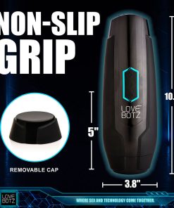 Lovebotz The Milker Max 14X Thrusting & Vibrating Masturbator
