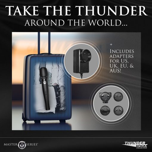Master Series Thunderstick Pro Wand Massager - Image 12