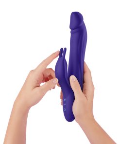 Femmefunn Booster Rabbit Xl Dark Purple