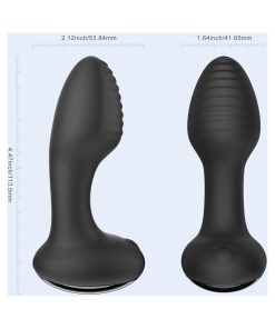 Frenzy App-Controlled Rotating Butt Plug – Beginner-Friendly & Waterproof