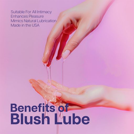 Blush Lube Water-Based 2 Oz. - Image 3