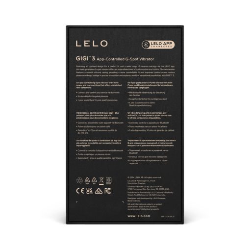Lelo Gigi 3 App-Controlled G-Spot Vibrator Plum - Image 4