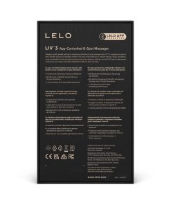 Lelo Liv 3 App-Controlled G-Spot Vibrator Powder Blue