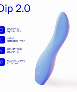 Dame Dip 2.0 Classic Vibrator Periwinkle