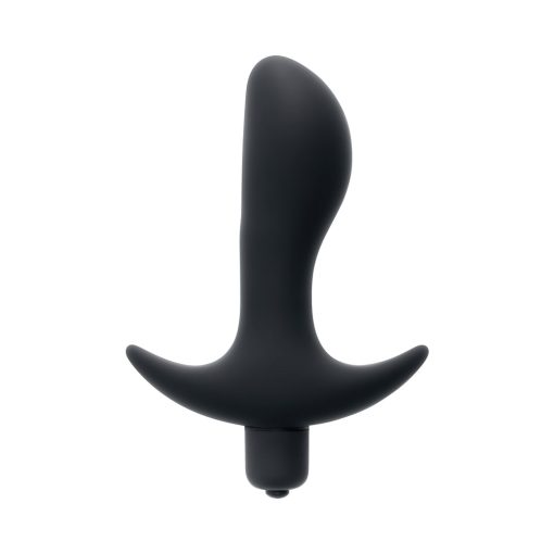 Selopa P-Spot Trainer Battery Operated Prostate Vibe Silicone Black - Image 2