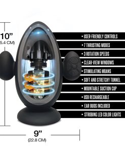 Mstr B8 Blast Off Automatic Thrusting And Vibrating Stroker