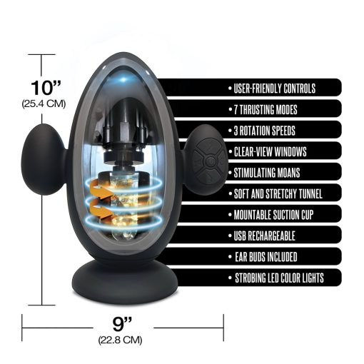 Mstr B8 Blast Off Automatic Thrusting And Vibrating Stroker - Image 8