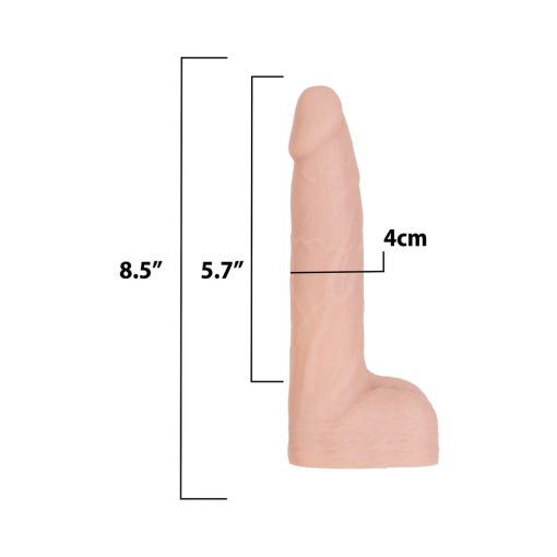 Naked Addiction Thrusting Dong With Remote 8.5 In. Vanilla - Image 9