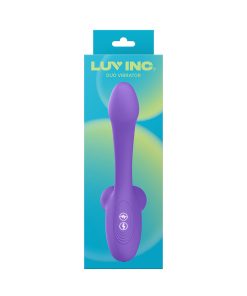 Luv Inc Dv35: Duo Vibrator Purple