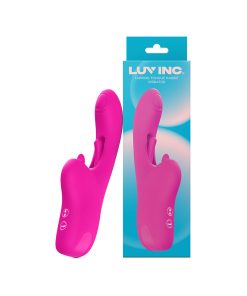 Luv Inc Tr46: Tapping Tongue Rabbit Vibrator Pink