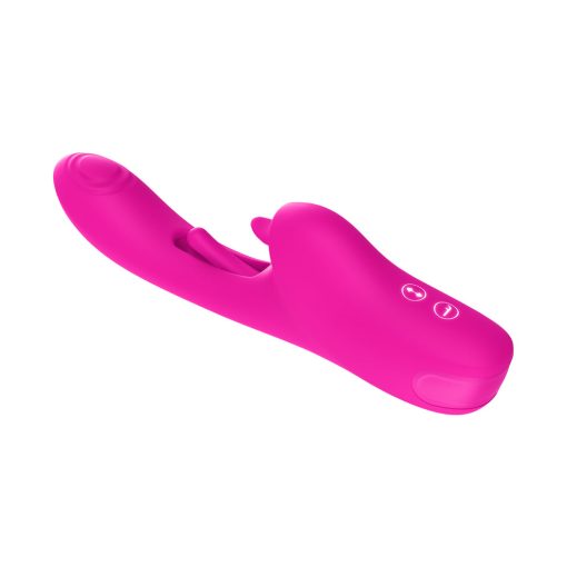 Luv Inc Tr46: Tapping Tongue Rabbit Vibrator Pink - Image 2