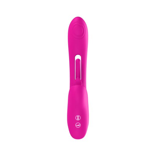 Luv Inc Tr46: Tapping Tongue Rabbit Vibrator Pink - Image 3