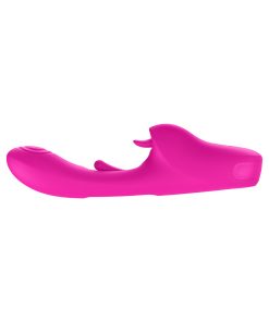 Luv Inc Tr46: Tapping Tongue Rabbit Vibrator Pink
