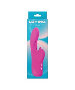 Luv Inc Tr46: Tapping Tongue Rabbit Vibrator Pink