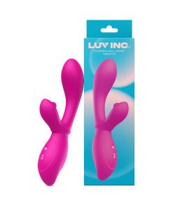 Luv Inc Tb58: Thumping Ball Rabbit Vibrator Pink