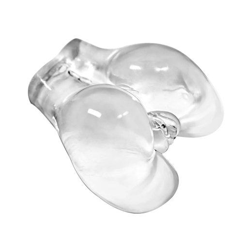 Adam & Eve Peek-A-Booty – Clear Dual Entry Realistic Masturbator Toy - Image 2