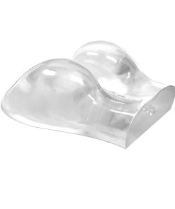Adam & Eve Peek-A-Booty – Clear Dual Entry Realistic Masturbator Toy