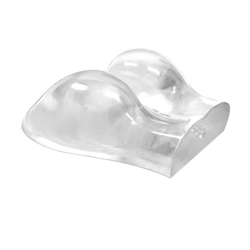 Adam & Eve Peek-A-Booty – Clear Dual Entry Realistic Masturbator Toy - Image 3