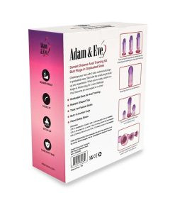 Adam & Eve Sunset Dreams Anal Plug Kit – 3-Pack Ombre Beginner Plugs