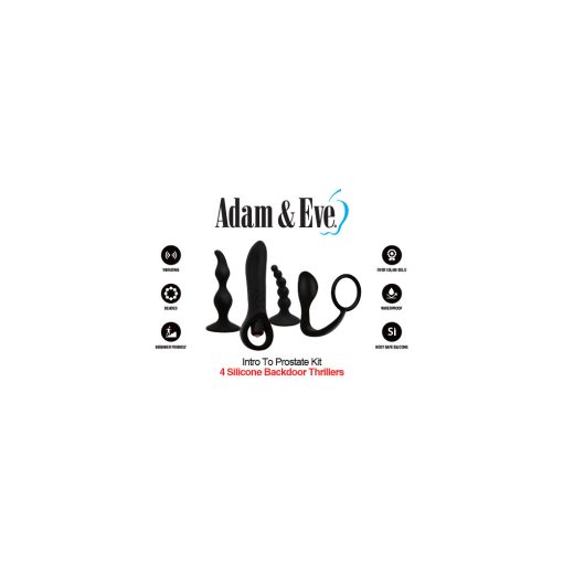 Adam & Eve Intro to Prostate Kit – 4-Piece Anal Training & Vibrating Set - Image 12