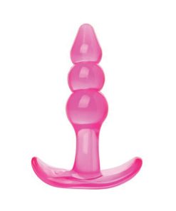 Adam & Eve Bumpy Bubbles Anal Plug – Soft Jelly Beginner Anal Toy
