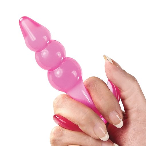 Adam & Eve Bumpy Bubbles Anal Plug – Soft Jelly Beginner Anal Toy - Image 4