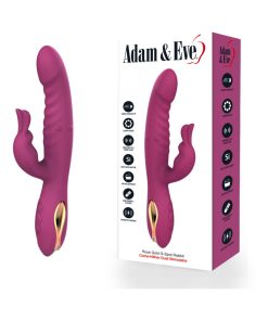 Adam & Eve Rose Gold G-Spot Rabbit – Dual Motor Thrusting Vibrator