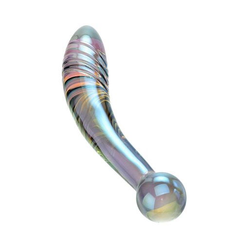 Adam & Eve Glass Fairy Wand – Dual-Ended Curved Glass Dildo for Play - Image 2