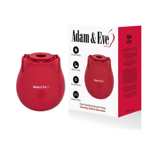 Eve’s Ravishing Suction Rose – Rose Clitoral Suction Toy with Vibration