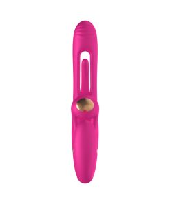 Adam & Eve Orgaz-Ohh-Matic – Strapless Strap-On Vibrator with Remote