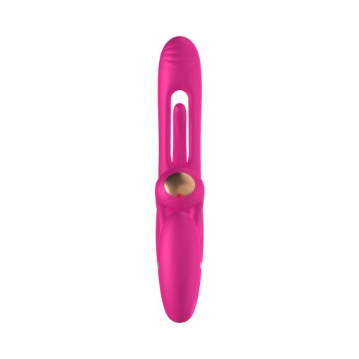 Adam & Eve Orgaz-Ohh-Matic – Strapless Strap-On Vibrator with Remote - Image 7