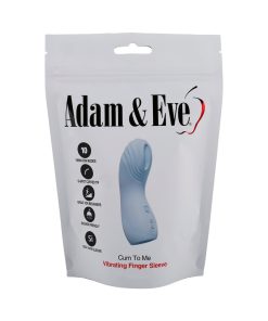 Adam & Eve Cum To Me – Rechargeable Finger Vibrator with 10 Modes