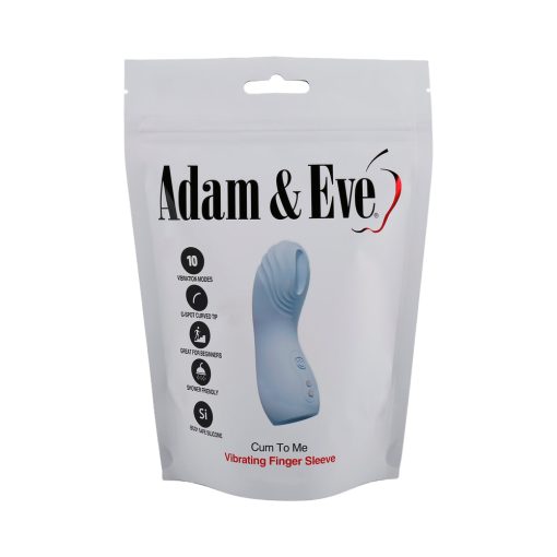Adam & Eve Cum To Me – Rechargeable Finger Vibrator with 10 Modes - Image 7