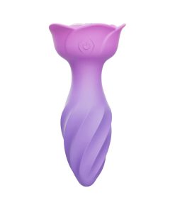Adam & Eve Rotating Rose Plug – Vibrating & Rechargeable Anal Toy
