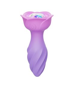 Adam & Eve Rotating Rose Plug – Vibrating & Rechargeable Anal Toy